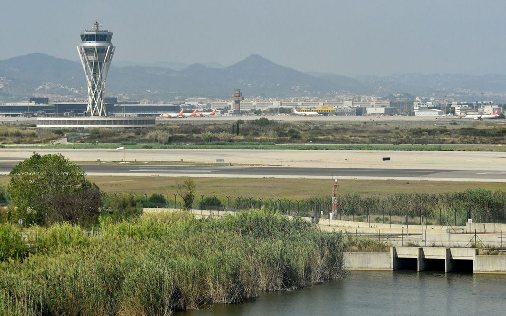 De luchthaven van Barcelona. beeld AFP, Pau Barrena