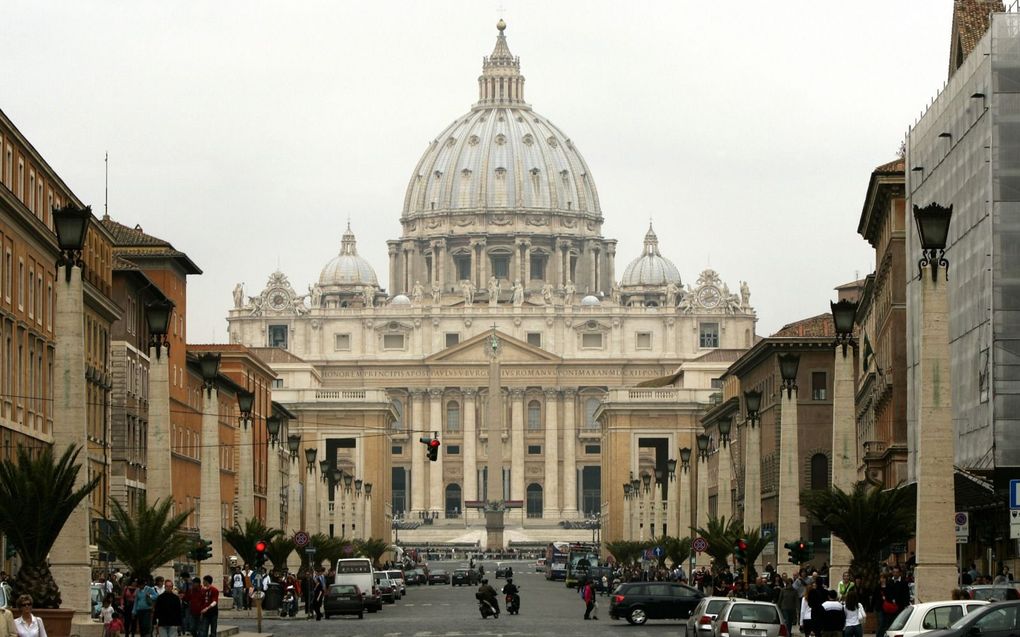 „Met name van 1100 tot 1550 regeren pausen met grote macht over het West-Romeinse rijk.” Foto: Sint-Pieter in Rome. beeld ANP, Lex van Lieshout