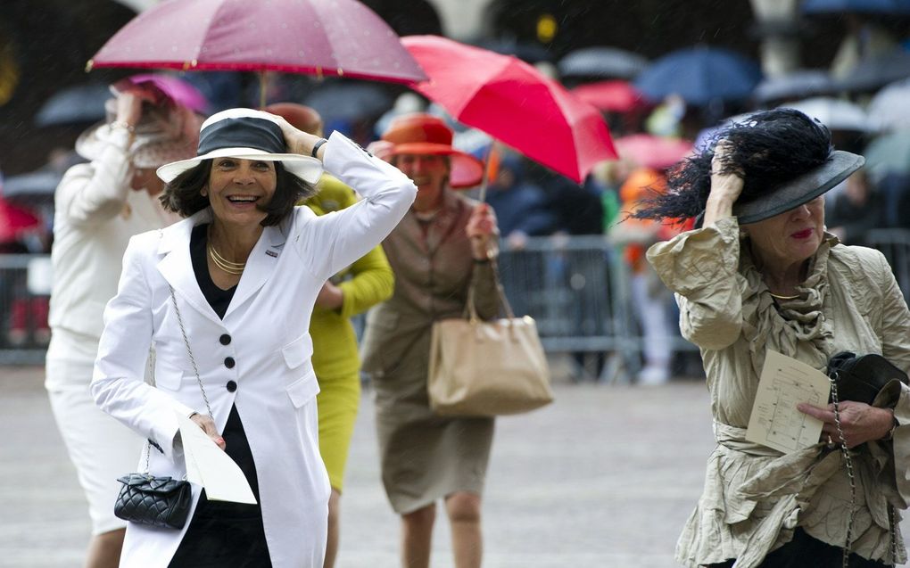 Prinsjesdag 2012 was ook onstuimig. beeld ANP, MARCEL ANTONISSE