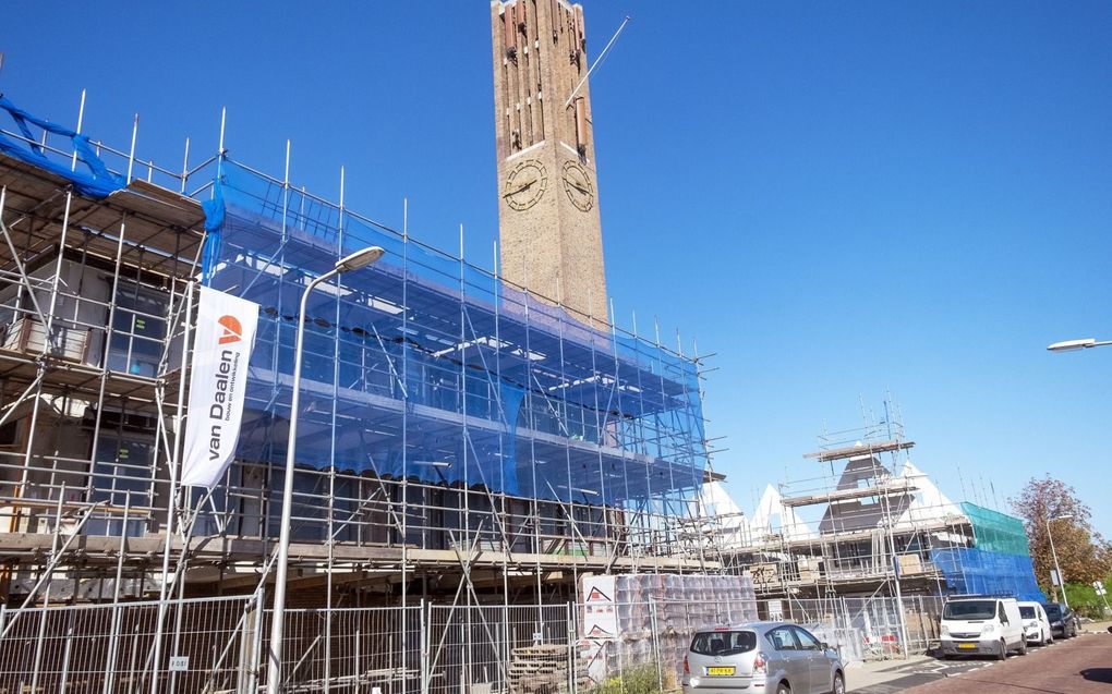 In Maasdijk kwamen er nieuwbouwwoningen op de plek van een voormalige protestante kerk. Bestaande kerken krijgen nogal eens een andere bestemming. beeld ANP, Hans van Rhoon