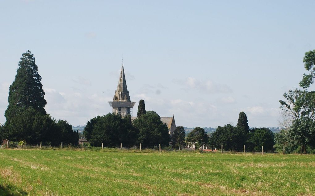 De Saint-Martin-de-Joué in Valanjou bevindt zich in slechte staat (foto uit 2007). beeld RD