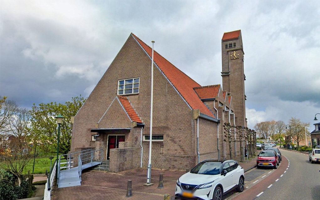 De hervormde dorpskerk in Kinderdijk. beeld Google