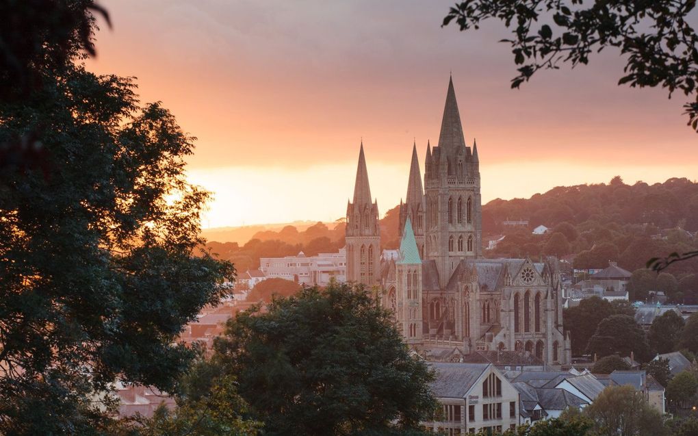 De kathedraal van Truro, hoofdstad van het Engelse graafschap Cornwall. beeld Getty Images