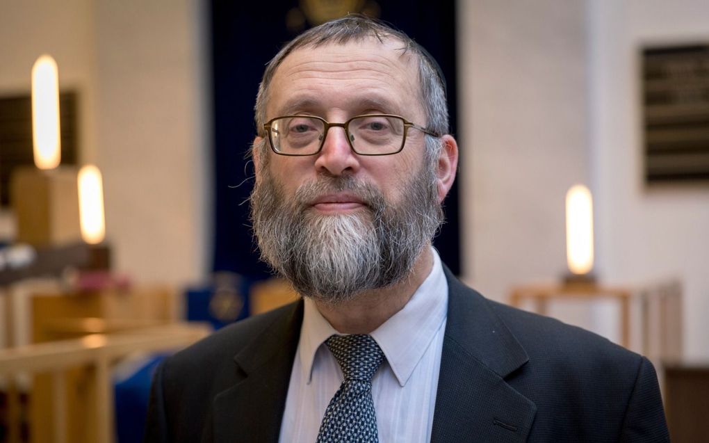 Rabbijn Shmuel Katz. beeld Sjaak Verboom