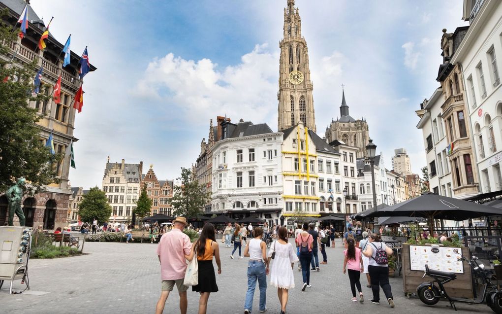 De kathedraal van Antwerpen. beeld RD, Anton Dommerholt