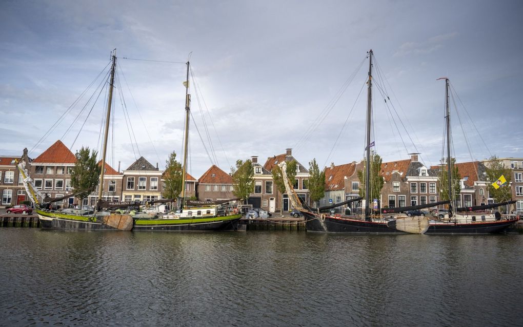 Zeilschepen in de haven. De OVV heeft onderzoek gedaan naar de veiligheid van de historische zeilvloot. beeld ANP, Jilmer Postma