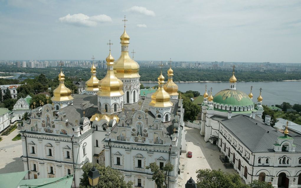 Orthodox klooster in Kyiv. beeld EPA, Oleg Petrasyuk