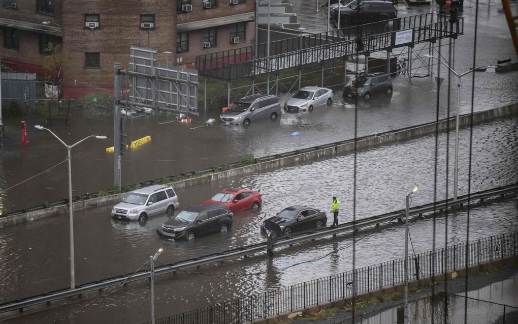 New York. beeld AFP, Ed Jones