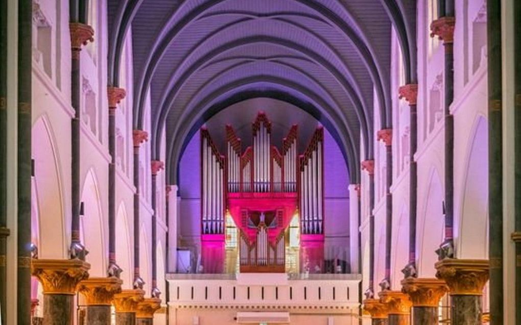 Het Marcussenorgel in De Stad Klundert. beeld Visit Moerdijk