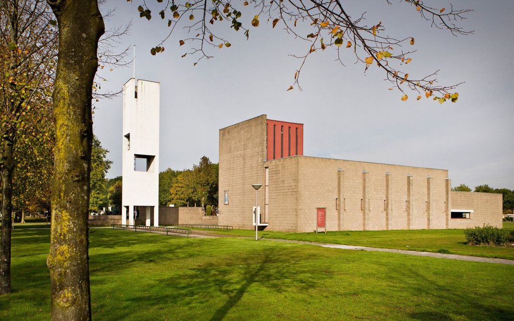 Kerkgebouw van de protestantse gemeente in Nagele, gemeente Noordoostpolder. beeld RD, Henk Visscher