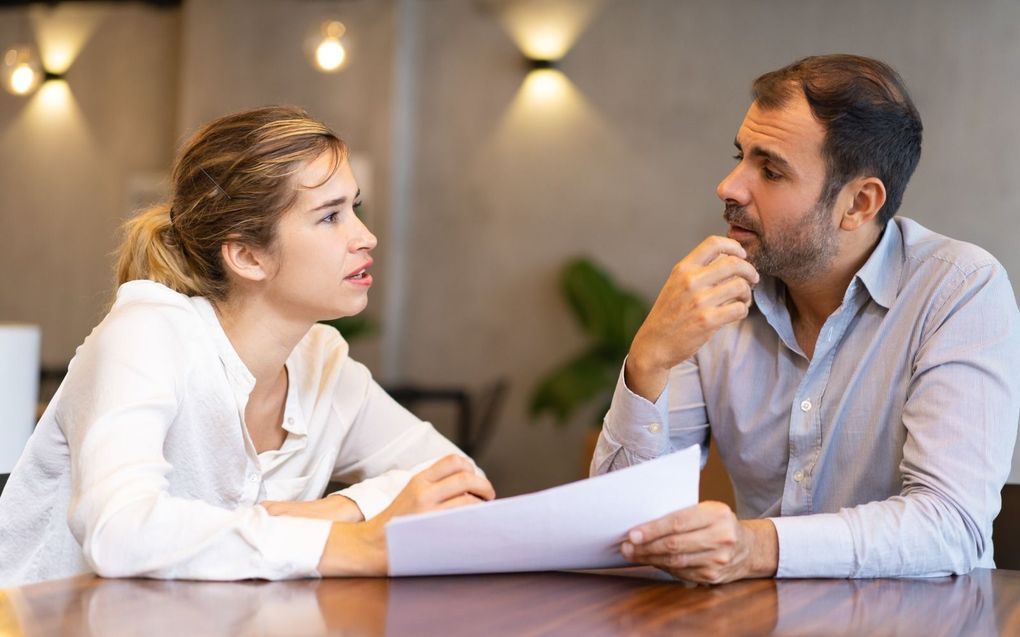 Salarisonderhandelingen soms lastig. beeld Istock