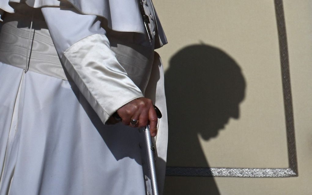 Paus Franciscus. beeld AFP, Filippo Monteforte