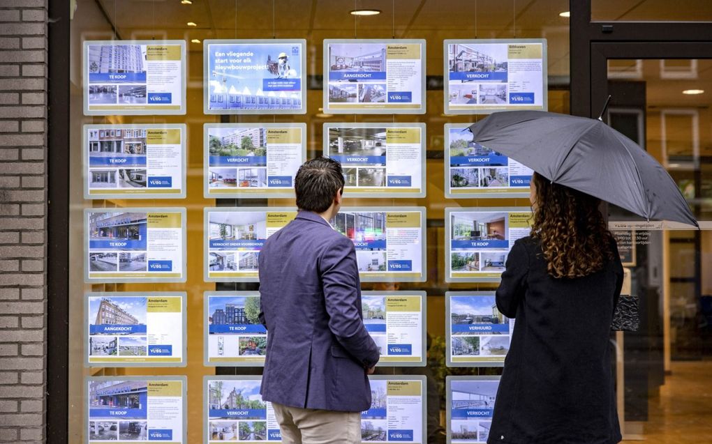 Doorstromers willen vaak hun huidige rentetarief meenemen naar een volgende woning. beeld ANP, Ramon van Flymen