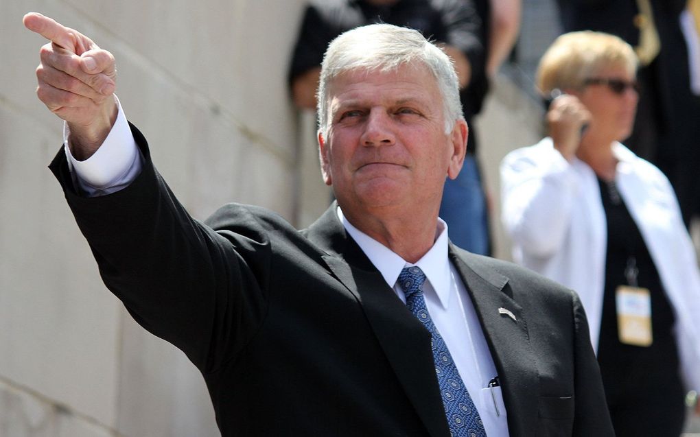 De Amerikaanse evangelist Franklin Graham. beeld Wikimedia