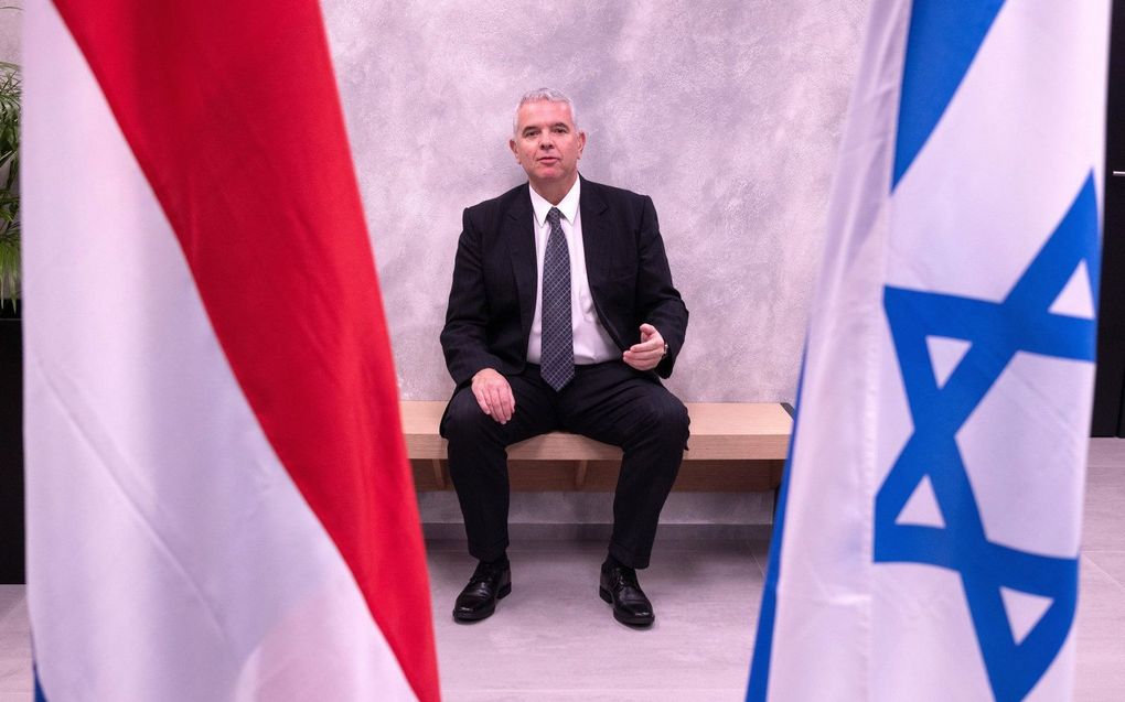 De Israëlische ambassadeur in Den Haag, Modi Ephraim. beeld Dirk Hol