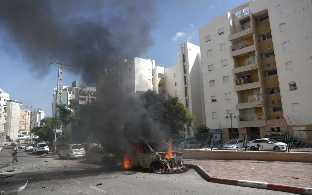 „IS, Hamas en Hezbollah hebben als hoofddoel het zaaien van angst.” beeld EPA, Atef Safadi