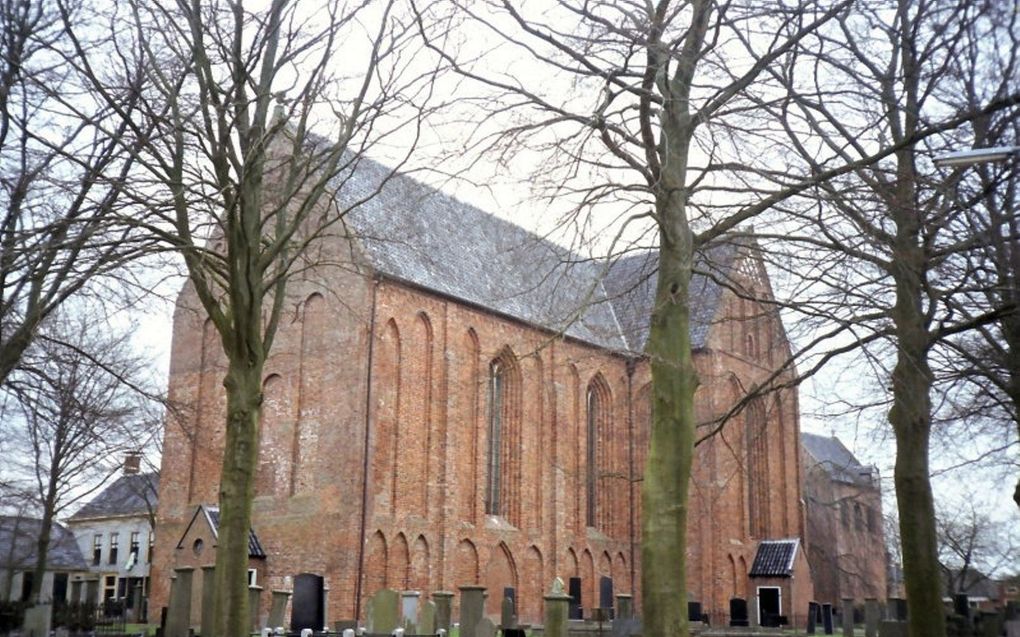 De kerk in Noordbroek waar het 36e SGO-concours zou plaatshebben. beeld reliwiki