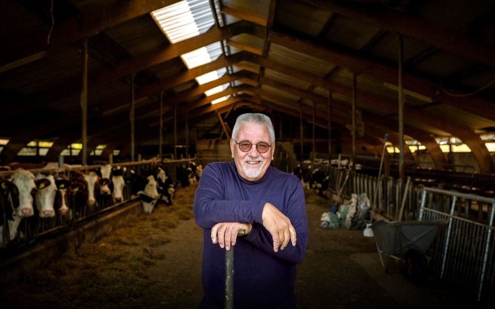 Douwe Hiemstra, voorzitter van de Werkgroep Kerken en Landbouw Fryslân. beeld Jilmer Postma