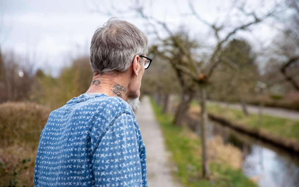 Tbs’er Jan (op de foto) „zocht steeds strijd met anderen”, zegt criminoloog Frank van Gemert, die een boek over de man schreef. beeld Iris Tasseron