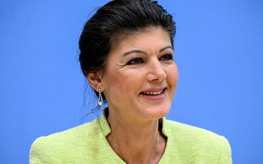 Sahra Wagenknecht. beeld EPA, Filip Singer