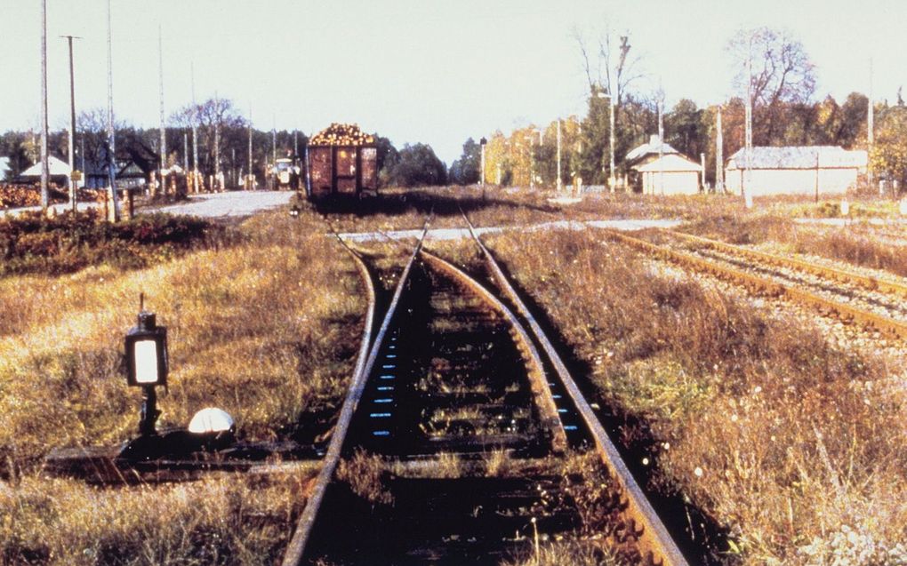 Beeld uit de Franse documentaire ”Sobibor, October 14, 1943, 4 p.m.” van Claude Lanzmann die in 2001 verscheen.  beeld ANP Kippa