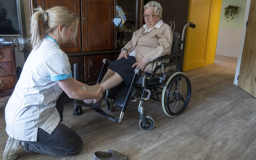 Ouderen hebben een belangrijke plek in de kiesprogramma’s. beeld ANP, Lex van Lieshout