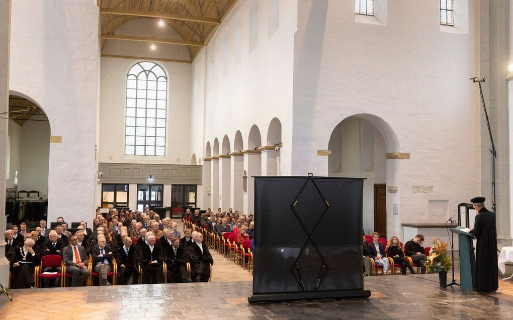 Inauguratie in de Janskerk in Utrecht. beeld Erik Kottier