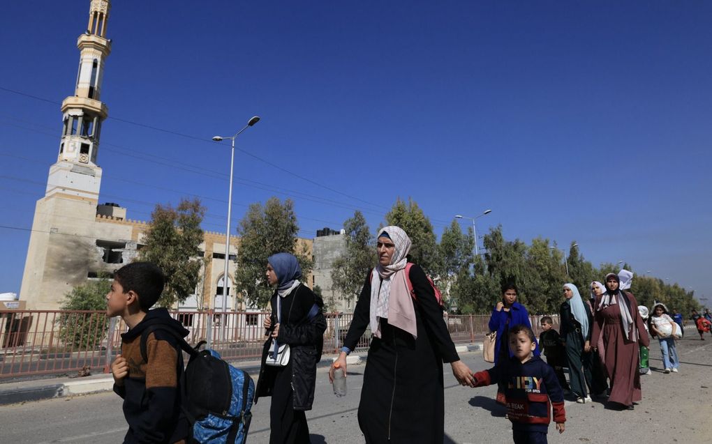 „Hamas leert Palestijnse Arabieren in Gaza al generaties lang om Joden als onmensen te beschouwen.” beeld AFP, Mahmud Hams