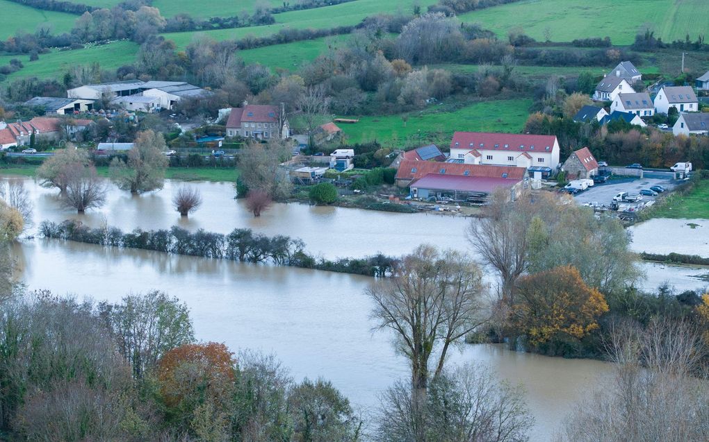 Saint-Etienne-au-Mont, in het noorden van Frankrijk. beeld AFP, Charles Caby