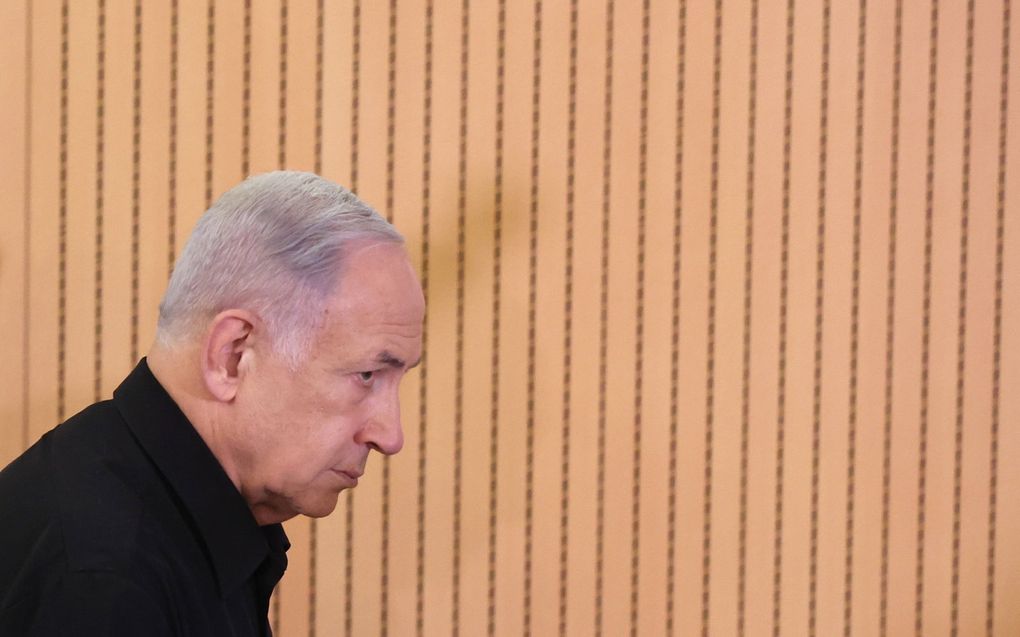 Netanyahu. beeld AFP, Abir Sultan