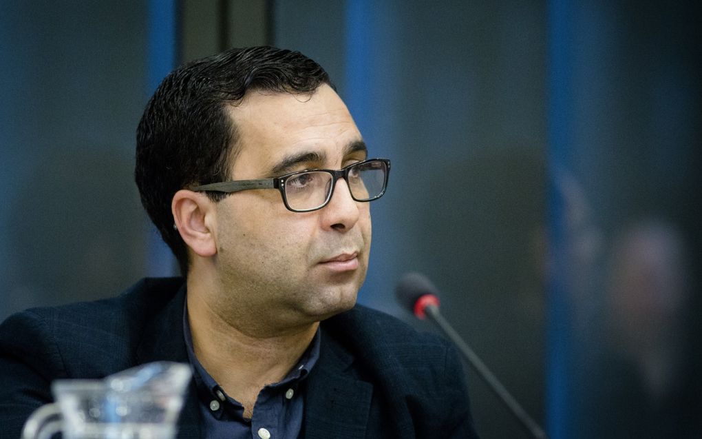 Habib el Kaddouri, van een Marokkaanse organisatie. beeld ANP, Bart Maat