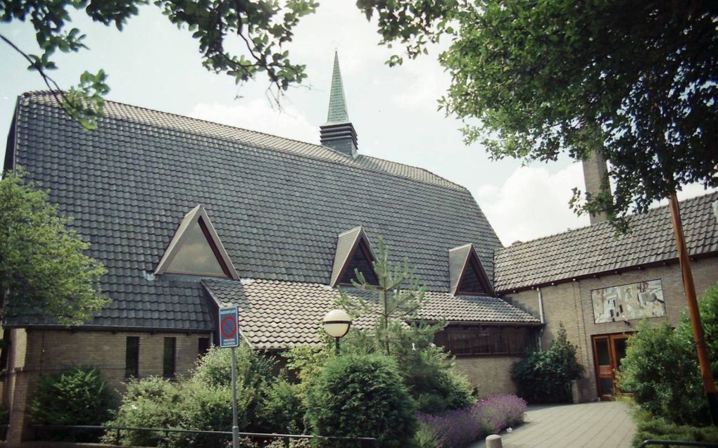 De christelijke gereformeerde Goede Herderkerk in Haarlem. beeld Reliwiki