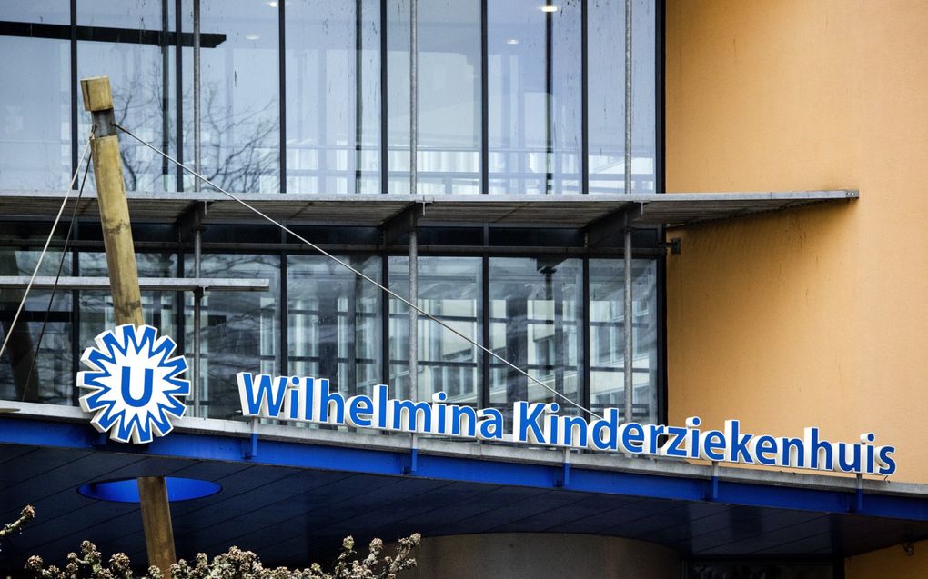 Wilhelmina Kinderziekenhuis in Utrecht. beeld ANP, Ramon van Flymen