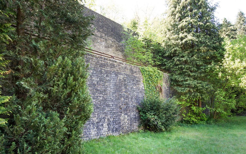 De Muur van Mussert, bij Lunteren. beeld RD, Anton Dommerholt