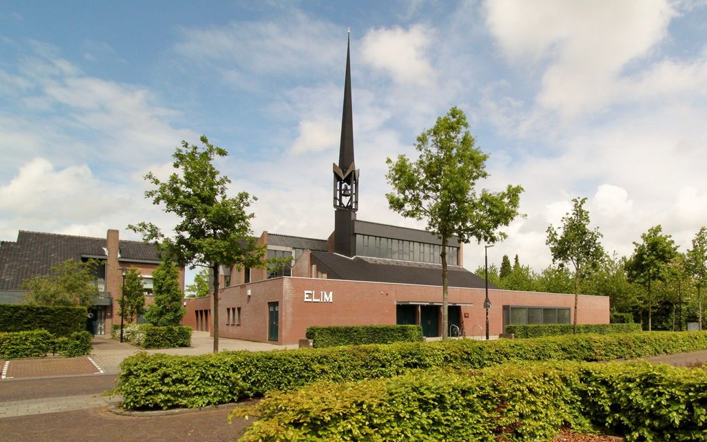 Kerkgebouw van de gereformeerde gemeente in ‘s-Gravenpolder. beeld Jaap Sinke