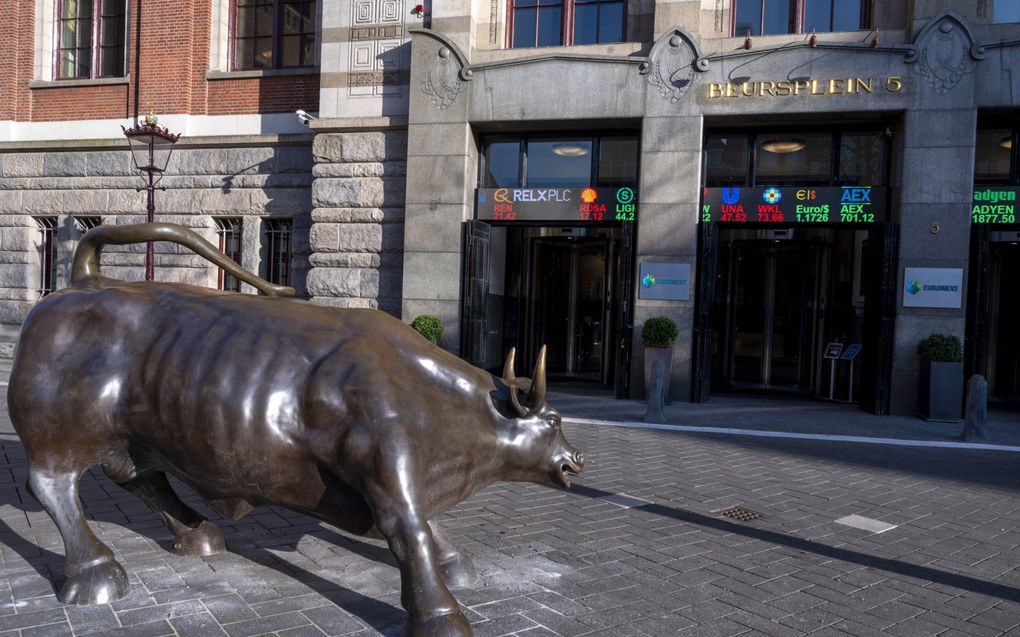 Menselijk gedrag heeft meer invloed op de waardering van aandelen dan lange tijd werd gedacht.  beeld ANP, Evert Elzinga