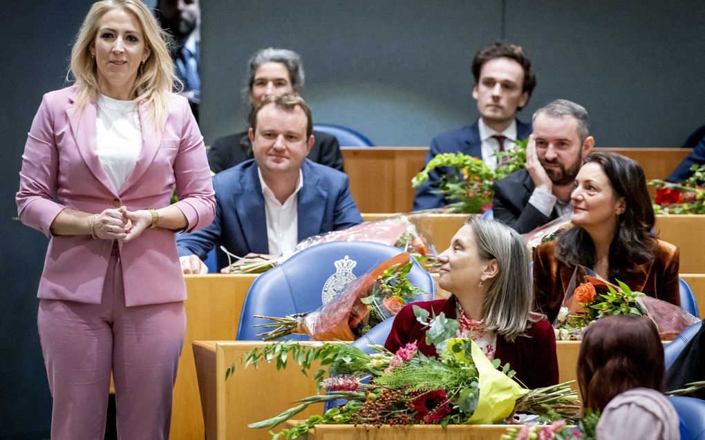 SP-partijleider Lilian Marijnissen. beeld ANP, Koen van Weel