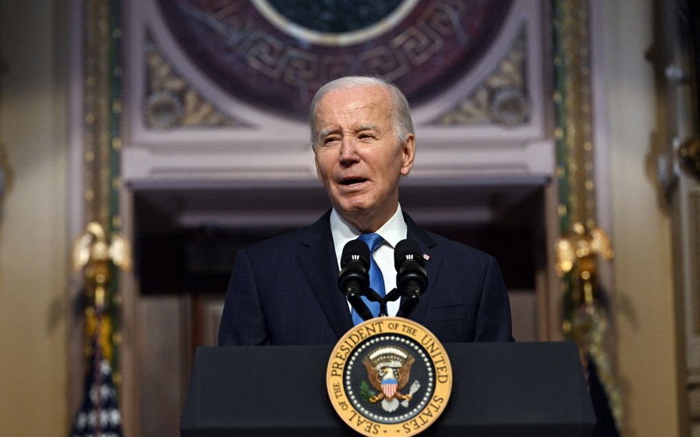 President Biden. beeld AFP, Jim WATSON