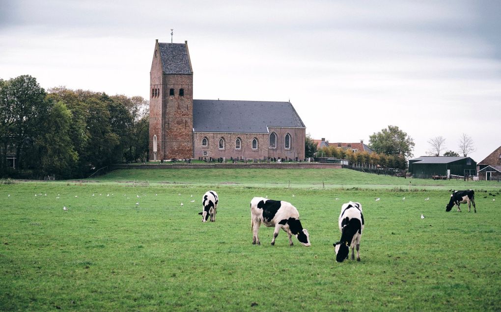 De monumentale Petruskerk in Wânswert, in Friesland, werd in september 2019 overgedragen aan Stichting Alde Fryske Tsjerken. beeld Sjaak Verboom