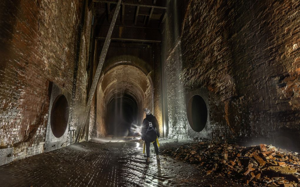 De Tunnel, die bijna acht meter hoog en zes meter breed is, is een historische en unieke attractie. beeld Riekelt Pasterkamp