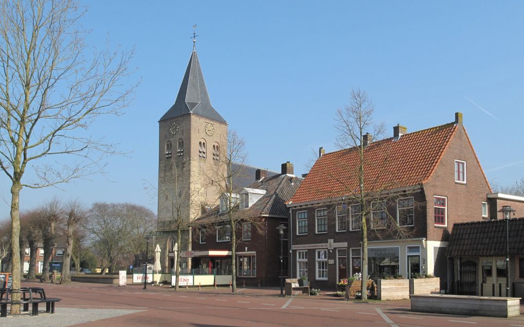 De Lambertikerk in Zelhem waar een organist in augustus wordt mishandeld. De man weet zich uiteindelijk in veiligheid te brengen. beeld Wikimedia