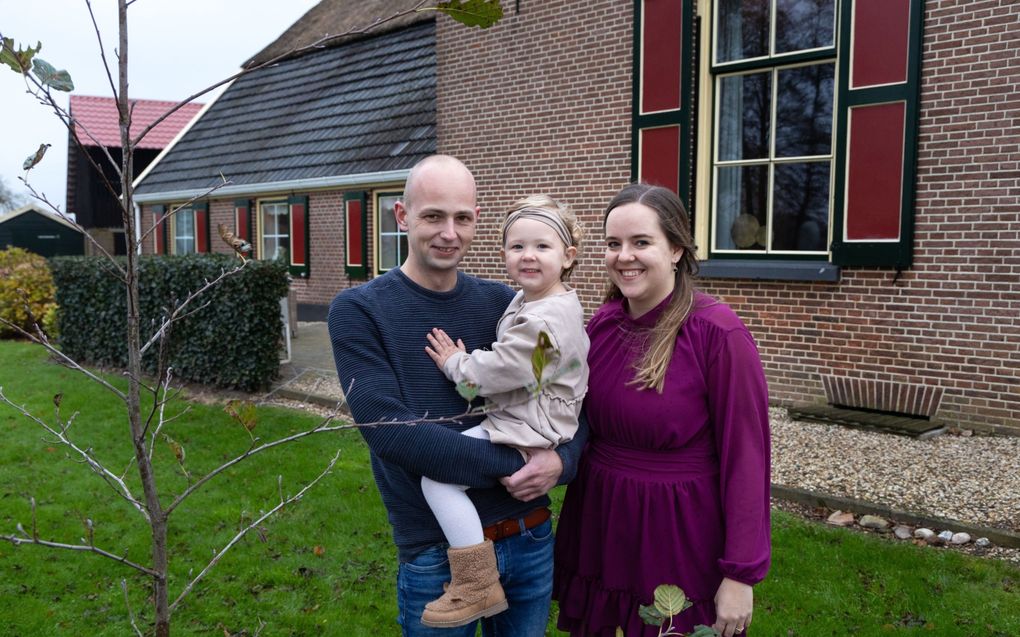 Familie Beens uit Oene, op zoek naar een eigen huis. Beeld RD, Anton Dommerholt