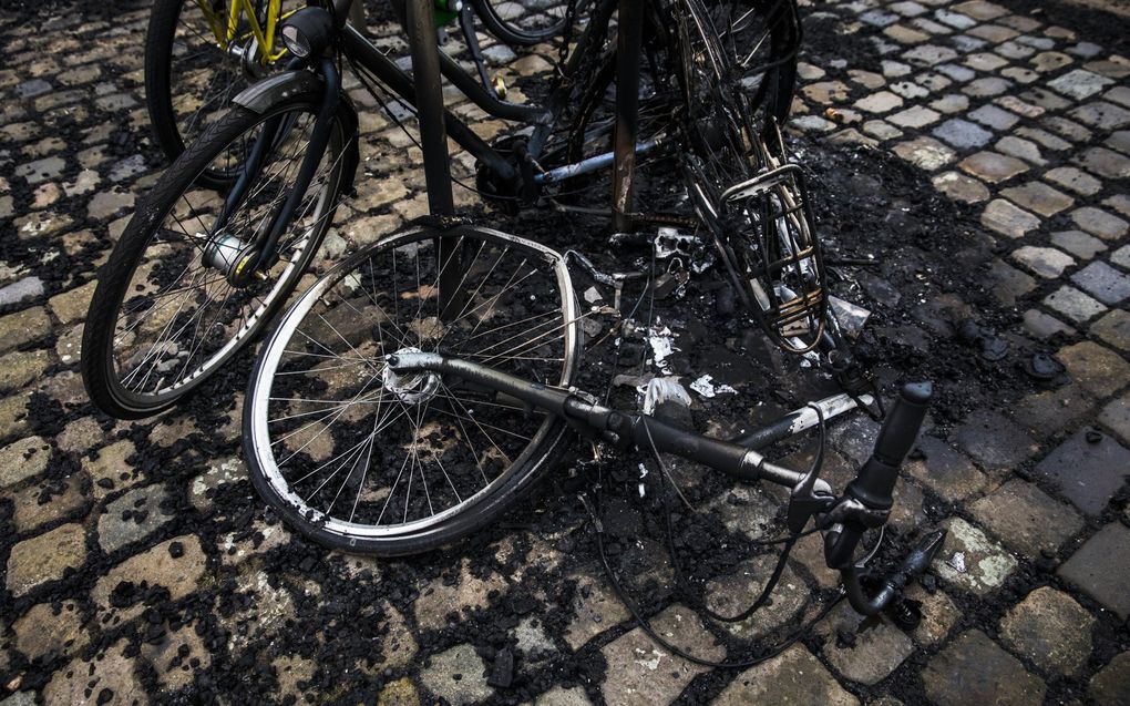 Gevolg van de vonkenregen. beeld ANP, Bart Maat