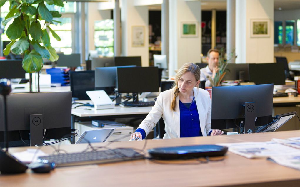 De nieuwsroom van het RD. beeld RD, Jos Ansink