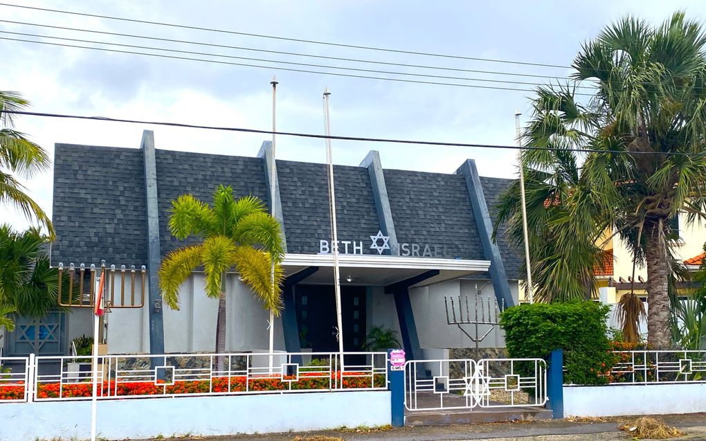 De Arubaanse synagoge "Beth Israel". beeld Marius Bremmer