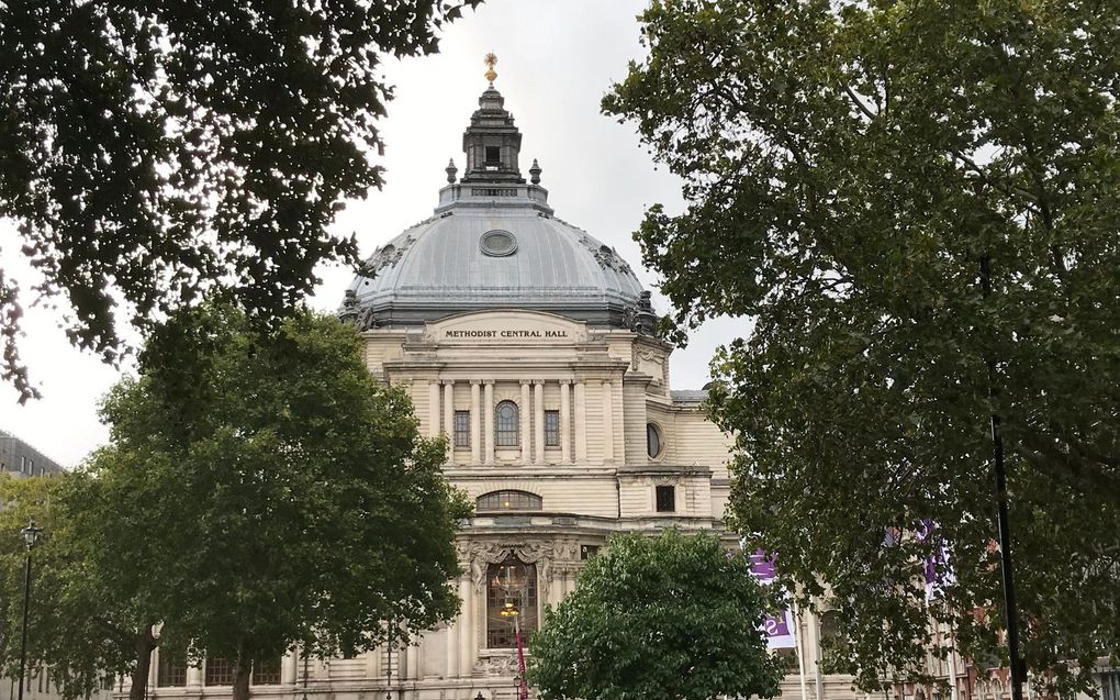 De Methodist Hall in Londen. beeld RD