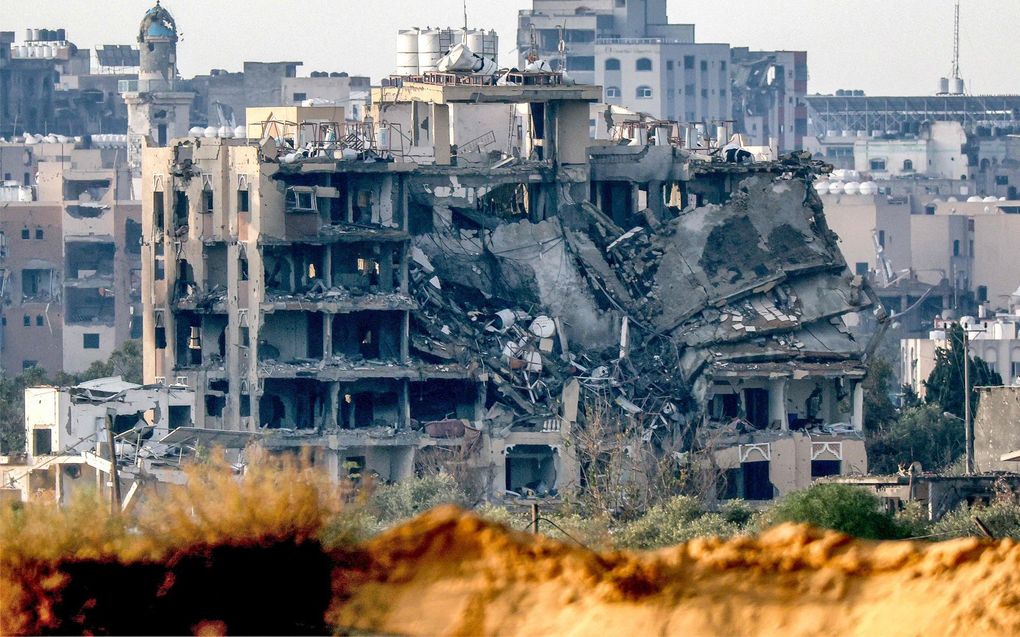 Israël moet zich voor het Internationaal Gerechtshof in Den Haag verantwoorden voor vermeende genocide op Palestijnen in Gaza. beeld AFP, Jack Guez