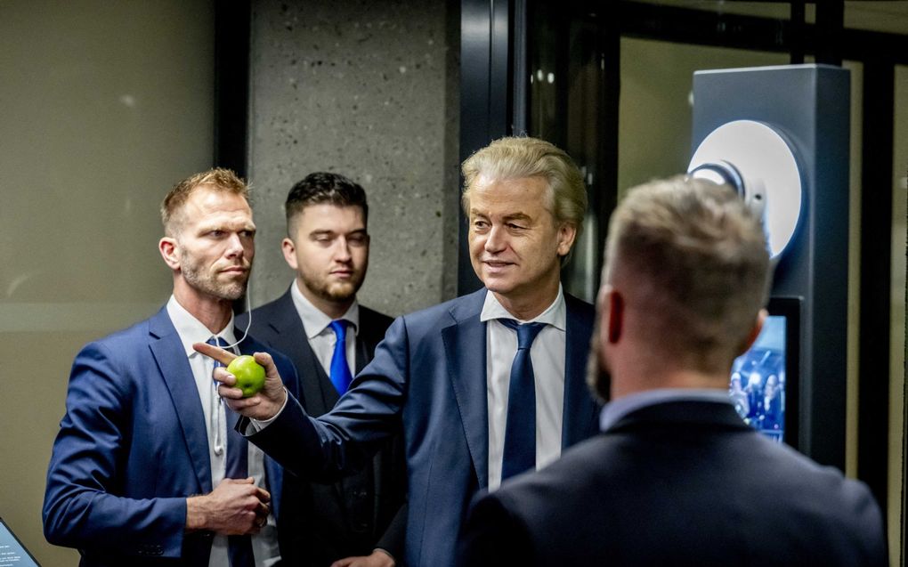 PVV-leider Geert Wilders. beeld ANP, Robin Utrecht