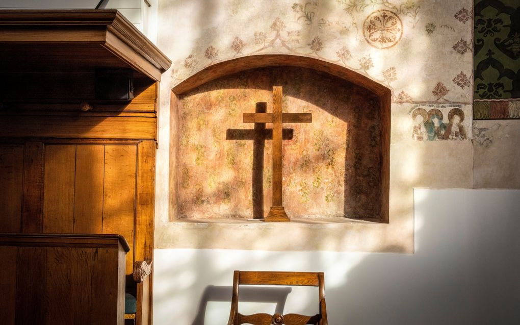 „Preken we werkelijk het Evangelie in alle helderheid?” Foto: interieur van de Waalse kerk in Haarlem. beeld RD, Henk Visscher