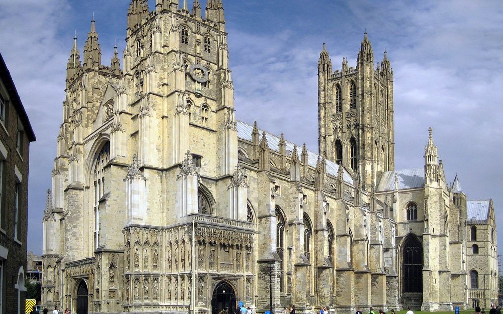 De kathedraal van Canterbury, de hoofdzetel van de Anglicaanse Kerk.  beeld Wikimedia